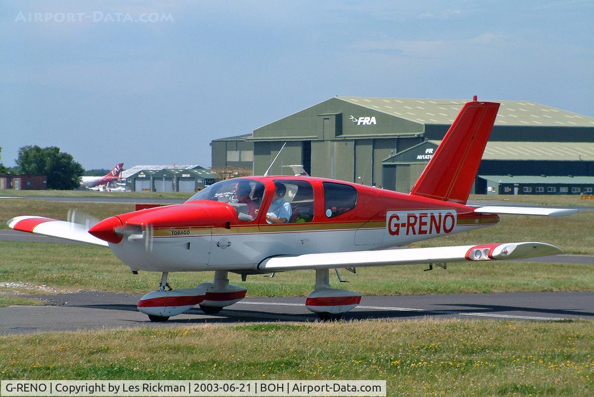 G-RENO, 1981 Socata TB-10 Tobago C/N 249, Socata TB.10 Tobago