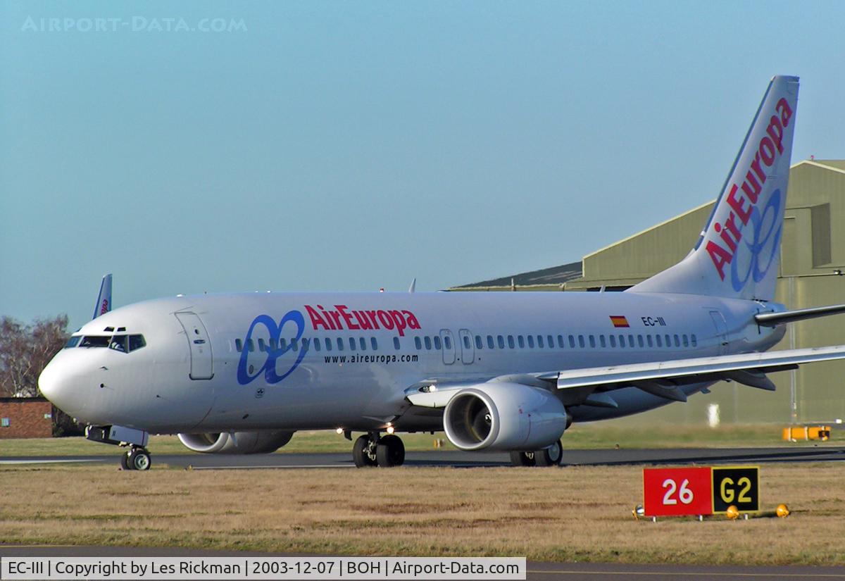 EC-III, 2002 Boeing 737-86Q C/N 30284, Boeing 737 86Q