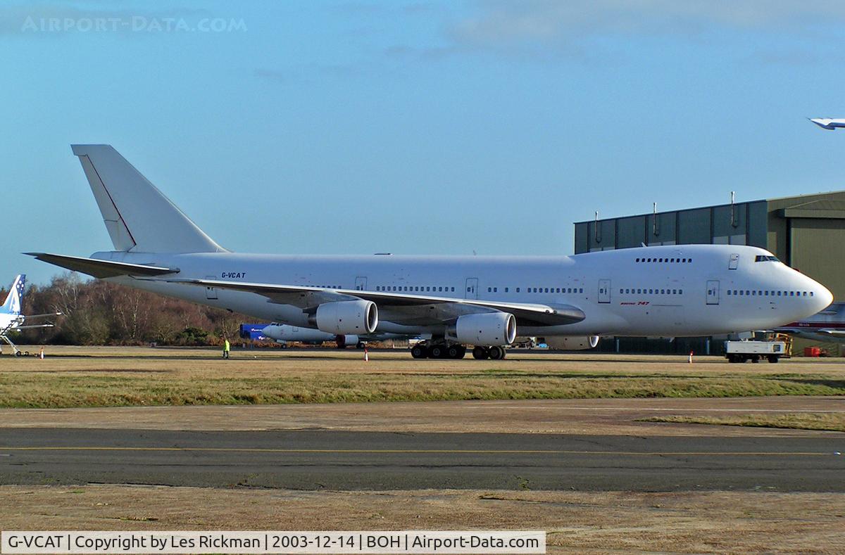G-VCAT, 1982 Boeing 747-267B C/N 22872, Boeing 747 267B