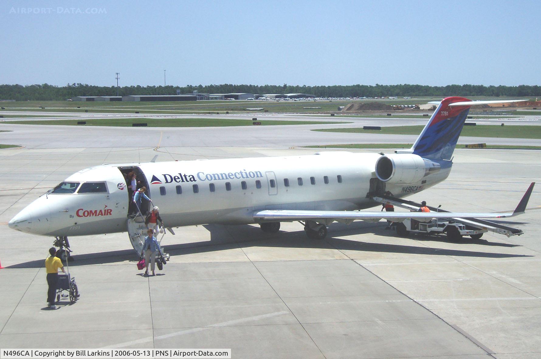 N496CA, 2003 Bombardier CRJ-200ER (CL-600-2B19) C/N 7791, Bombardier CL-600