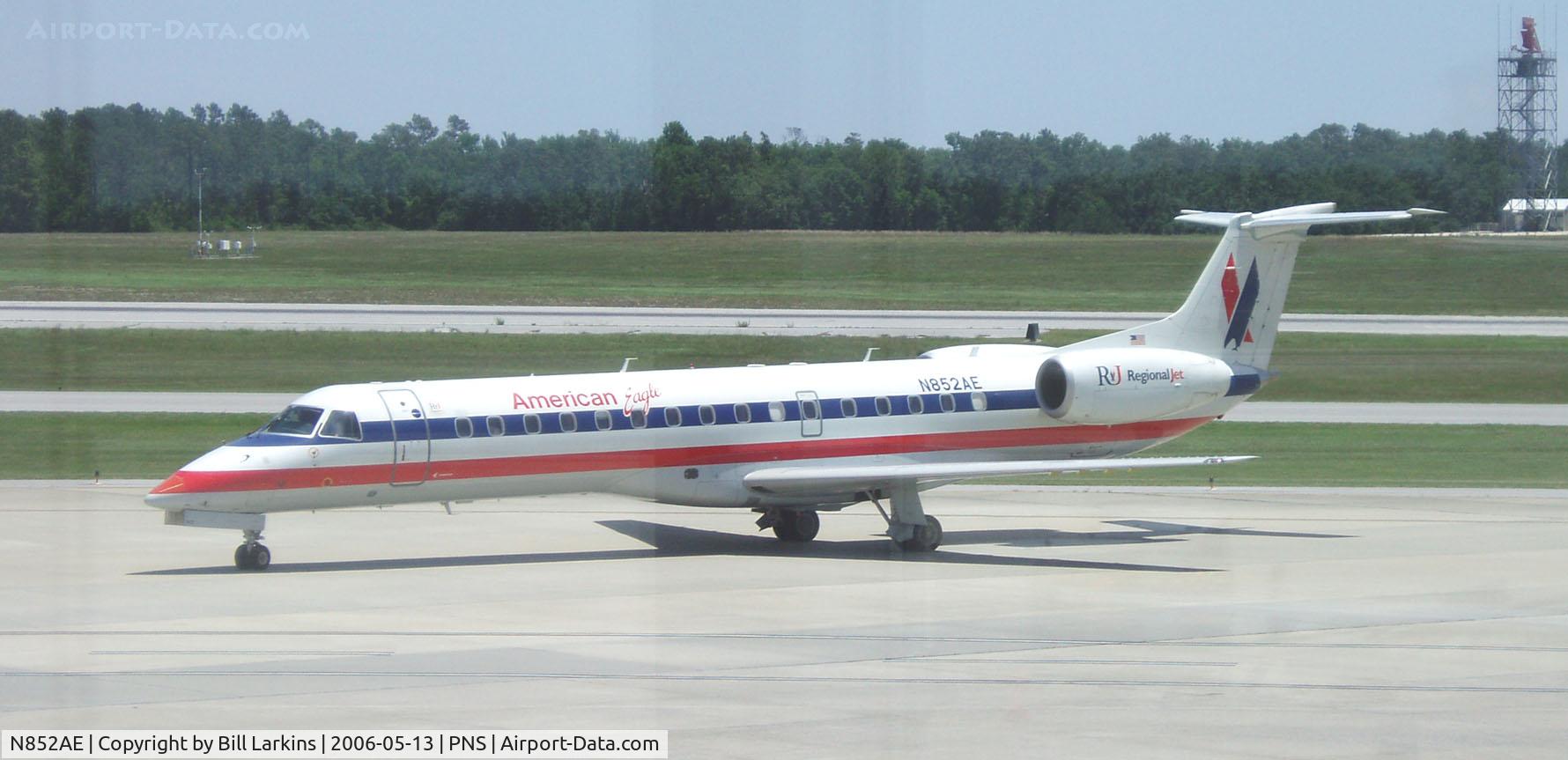 N852AE, 2003 Embraer ERJ-140LR (EMB-135KL) C/N 145736, American Eagle