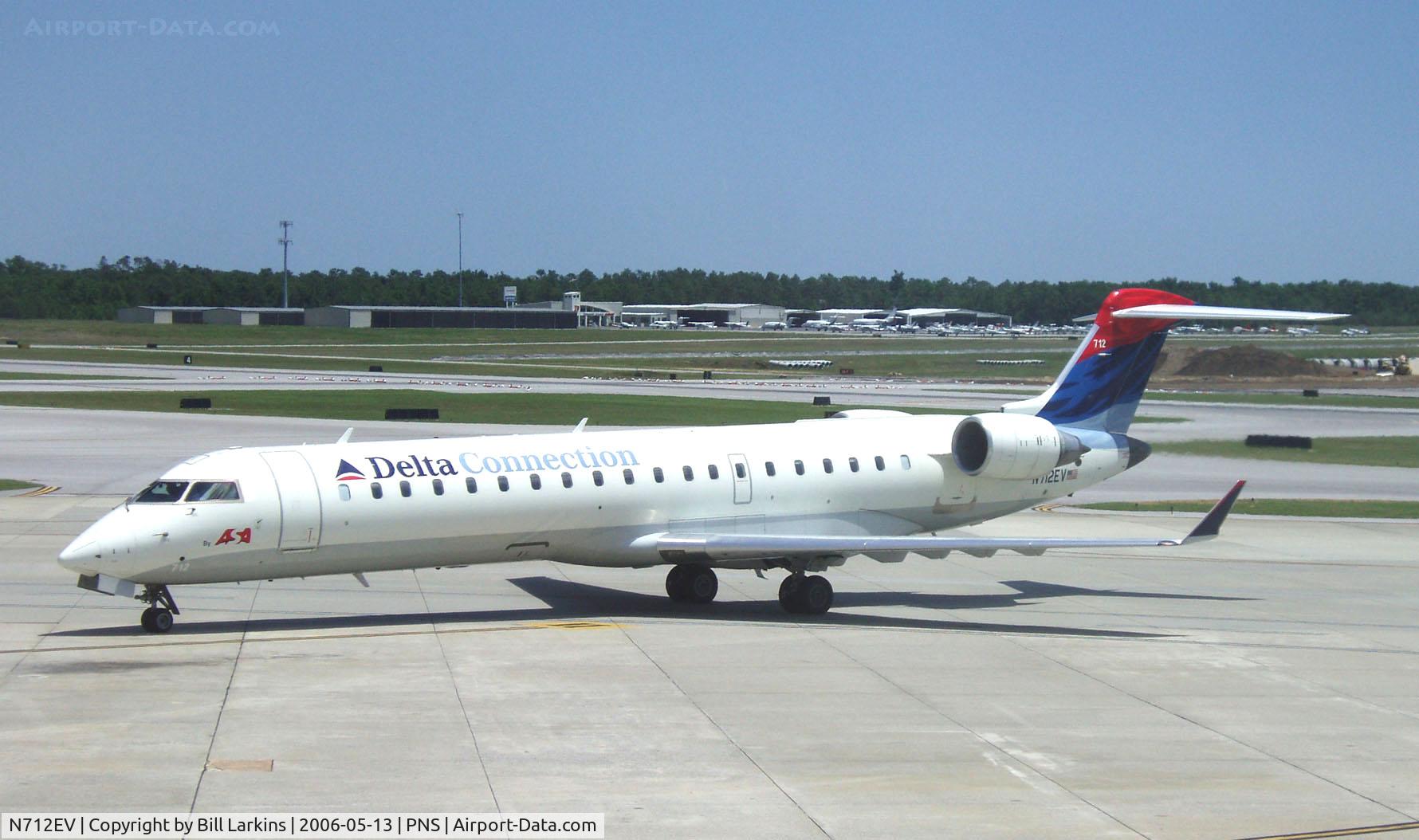 N712EV, 2002 Bombardier CRJ-701ER (CL-600-2C10) Regional Jet C/N 10074, CL-600