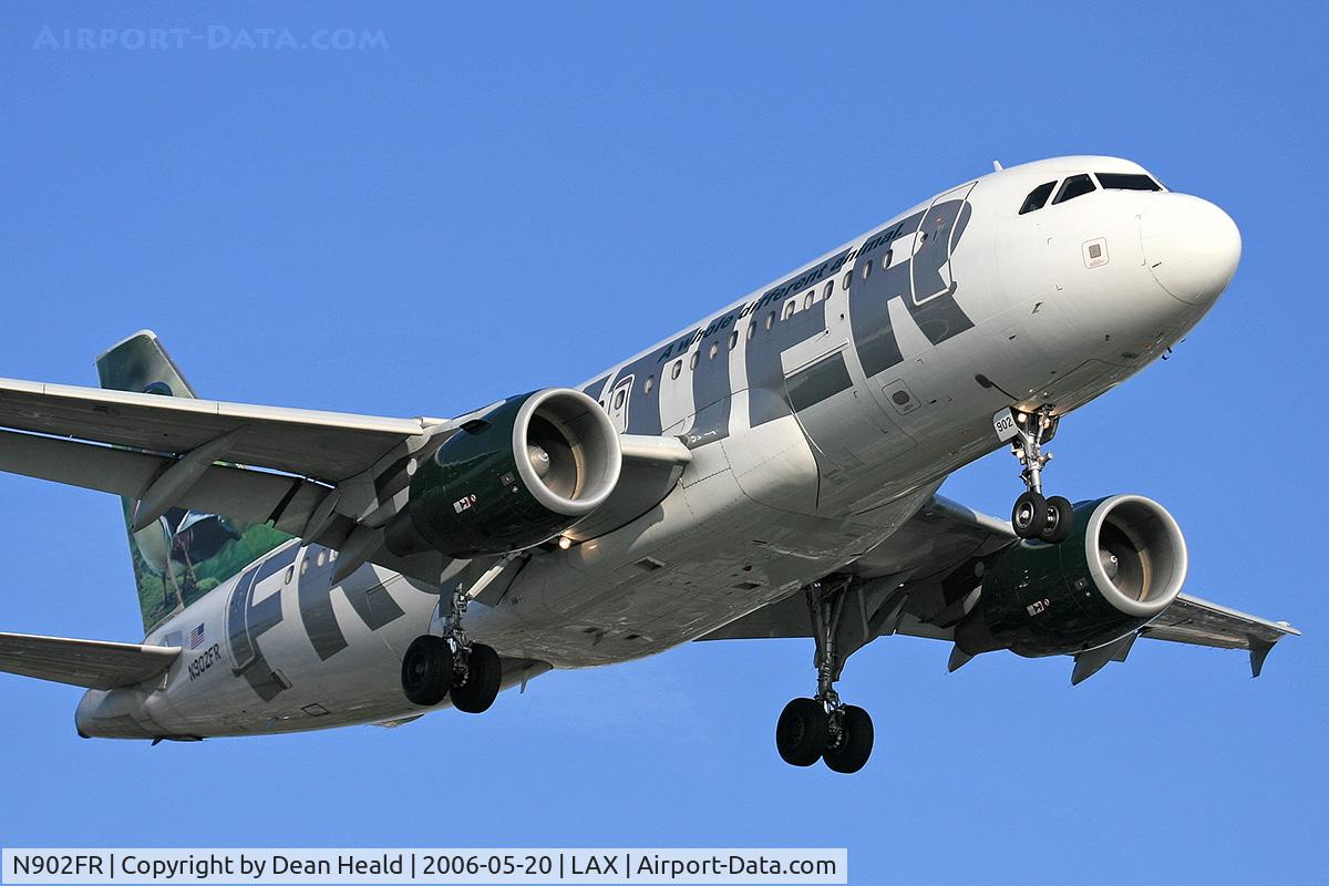 N902FR, 2001 Airbus A319-111 C/N 1515, Frontier Airlines N902FR - Wood Duck 
