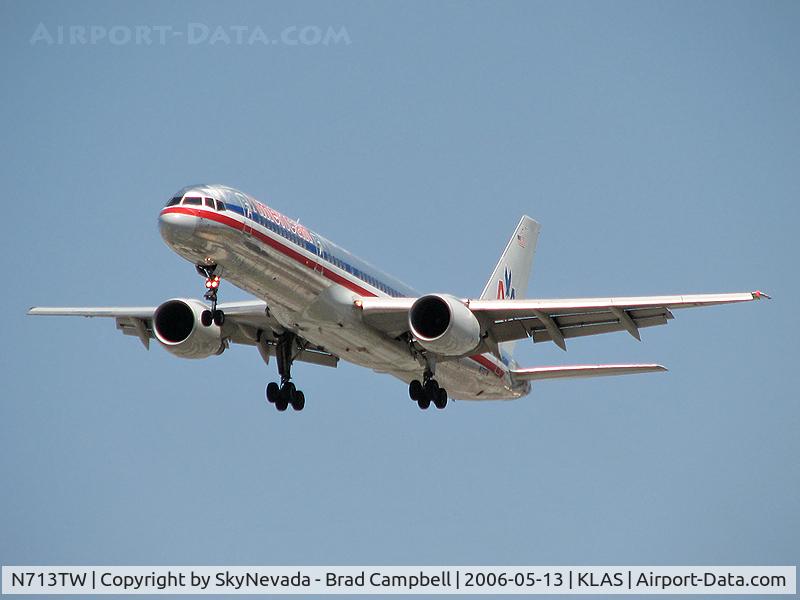 N713TW, 1997 Boeing 757-2Q8 C/N 28173, American Airlines / 1997 Boeing 757-2Q8