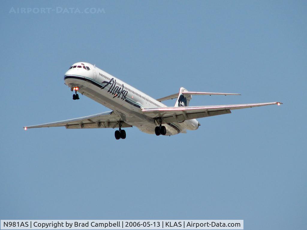N981AS, 1997 McDonnell Douglas MD-83 (DC-9-83) C/N 53472, Alaska Airlines / 1997 McDonnell Douglas Aircraft Co MD 83