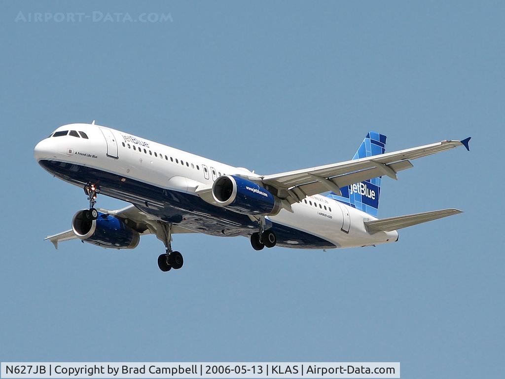 N627JB, 2005 Airbus A320-232 C/N 2577, jetBlue Airways - 'A Friend Like Blue' / 2005 Airbus A320-232