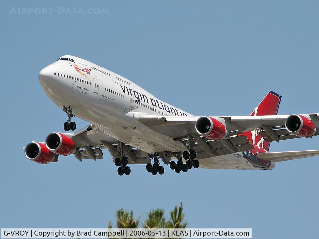 G-VROY, 2001 Boeing 747-443 C/N 32340, Virgin Atlantic - 'Pretty Woman' / 2001 Boeing Company BOEING 747-443