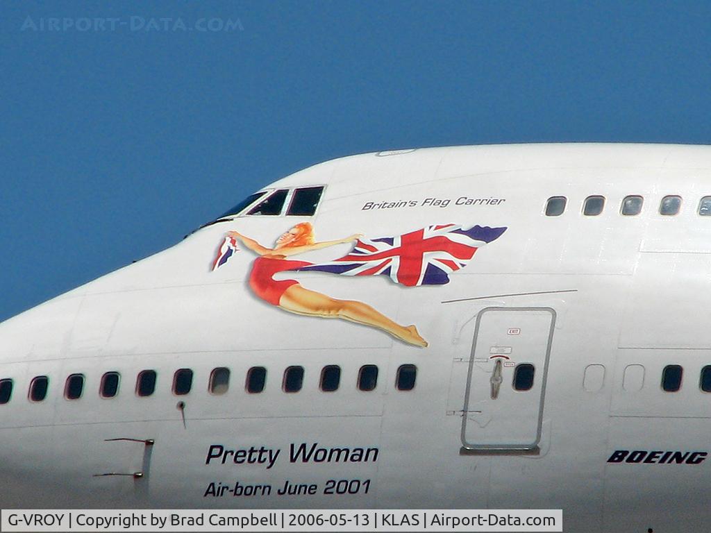 G-VROY, 2001 Boeing 747-443 C/N 32340, Virgin Atlantic - 'Pretty Woman' / 2001 Boeing Company BOEING 747-443