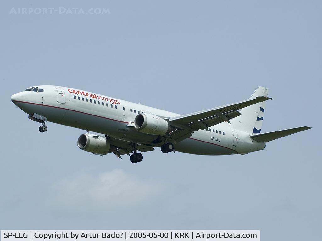 SP-LLG, 1997 Boeing 737-45D C/N 28753, Ex Aegan SX-BGN. Now operate for Centralwings - Boeing 737-45D