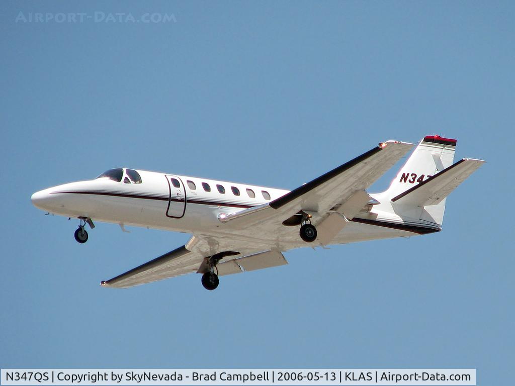 N347QS, 1987 Cessna 560 Citation Ultra C/N 560-0357, Netjets / 1987 Cessna 560 - (Citation V)
