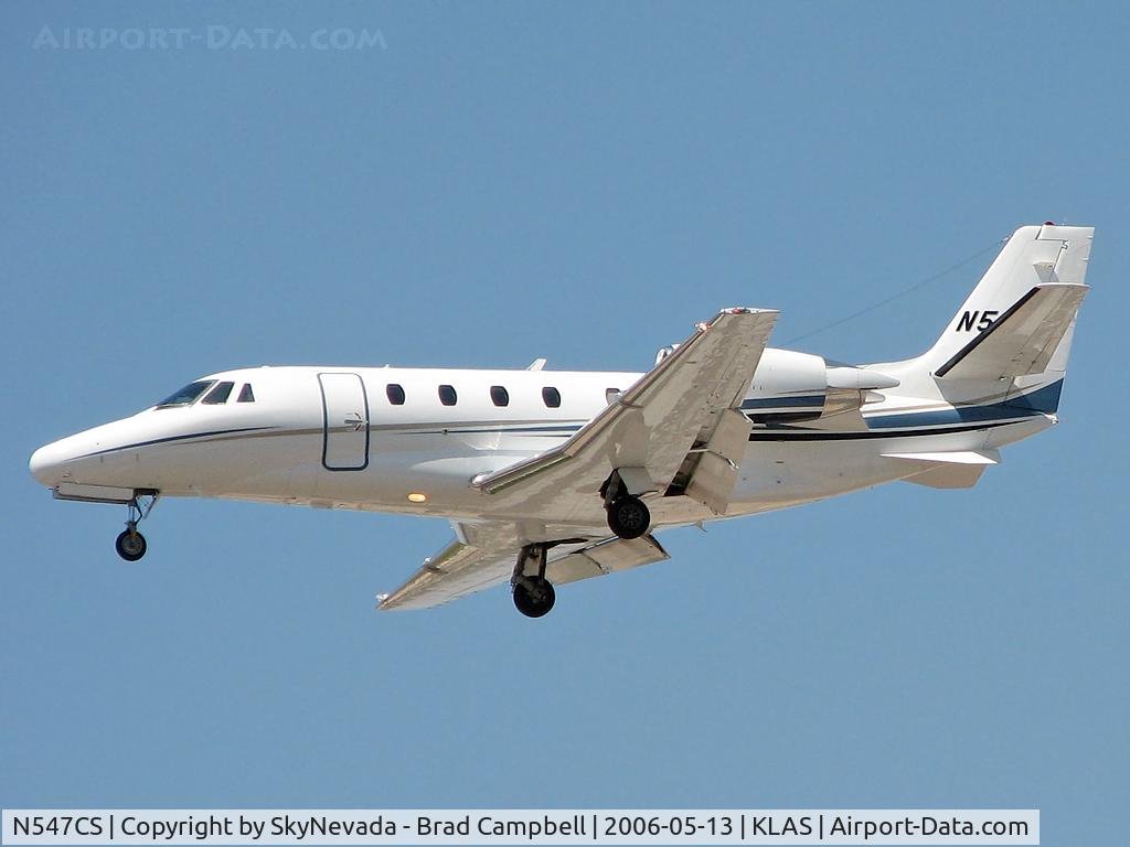 N547CS, 2005 Cessna 560XL Citation XLS C/N 560-5542, Corporate Owner / 2005 Cessna 560XL - (Citation Excel)