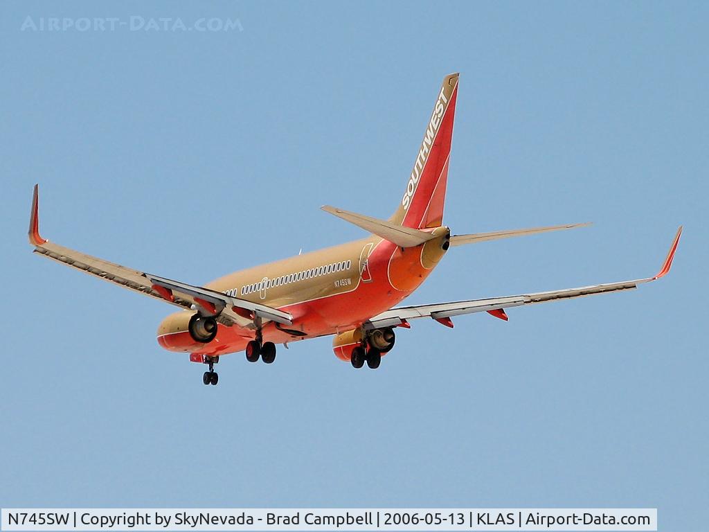 N745SW, 1999 Boeing 737-7H4 C/N 29491, Southwest Airlines / 1999 Boeing 737-7H4 / Goodbye for today...
