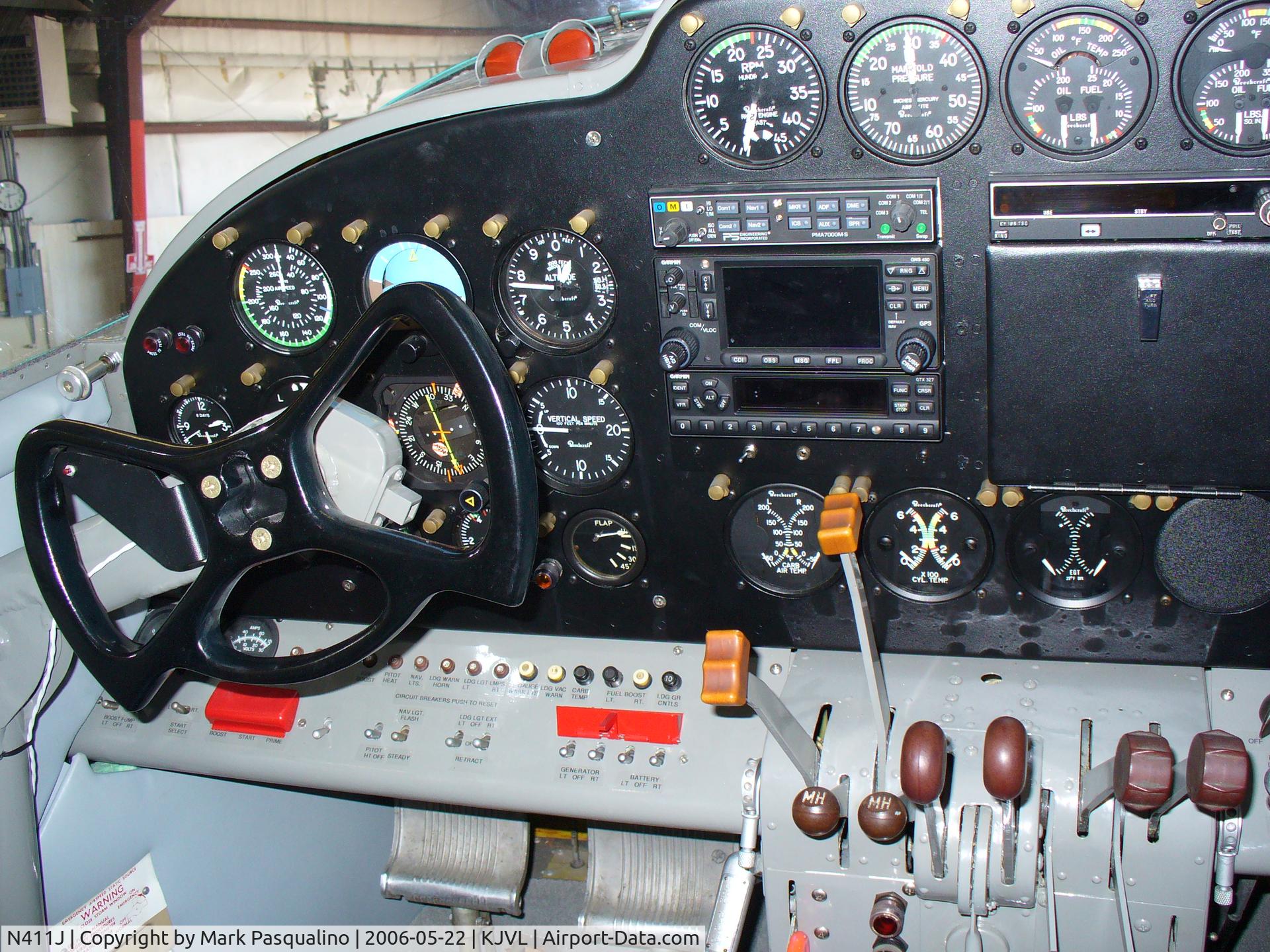 N411J, 1953 Beech D18S C/N A-967, Beech D18S