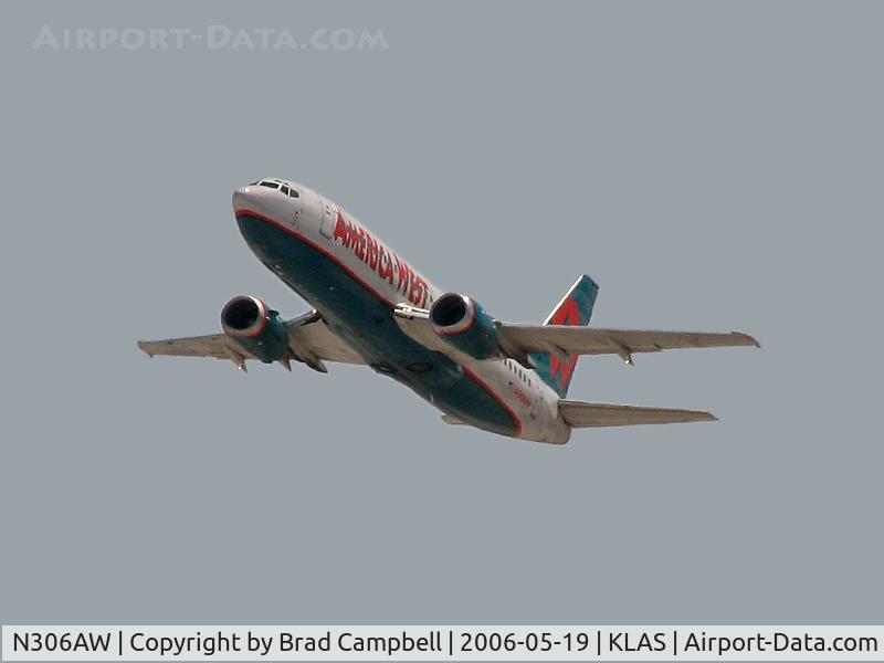 N306AW, 1990 Boeing 737-3G7 C/N 24633, America West / 1990 Boeing 737-3G7