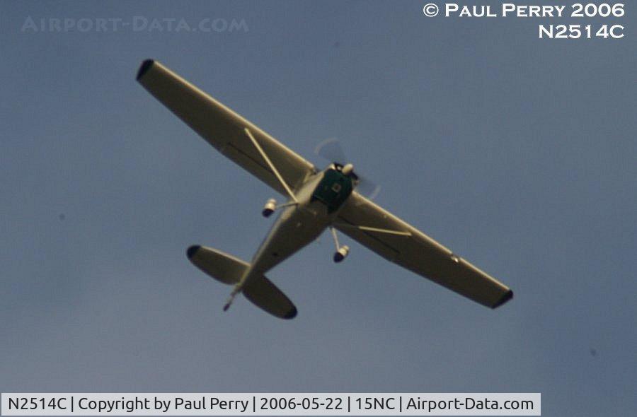 N2514C, 1954 Cessna 170B C/N 26158, Bearing down on me whilst in the pattern