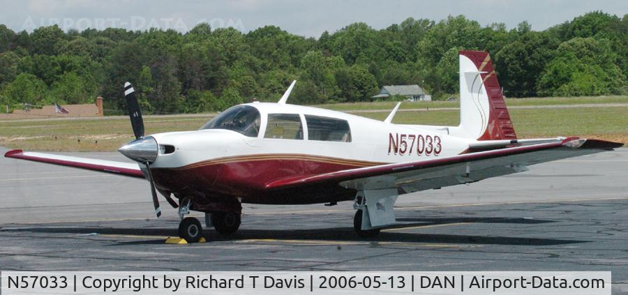 N57033, 1983 Mooney M20J 201 C/N 24-1419, 1983 Mooney M20J in Danville Va.