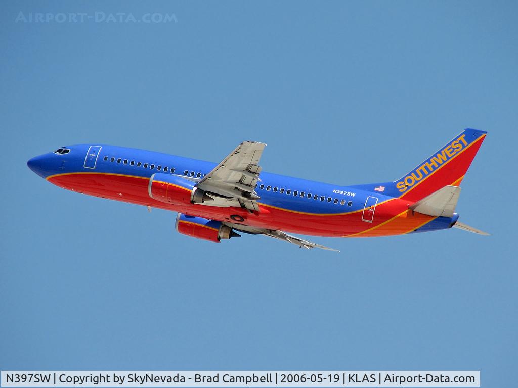 N397SW, 1995 Boeing 737-3H4 C/N 27691, Southwest Airlines / 1995 Boeing 737-3H4