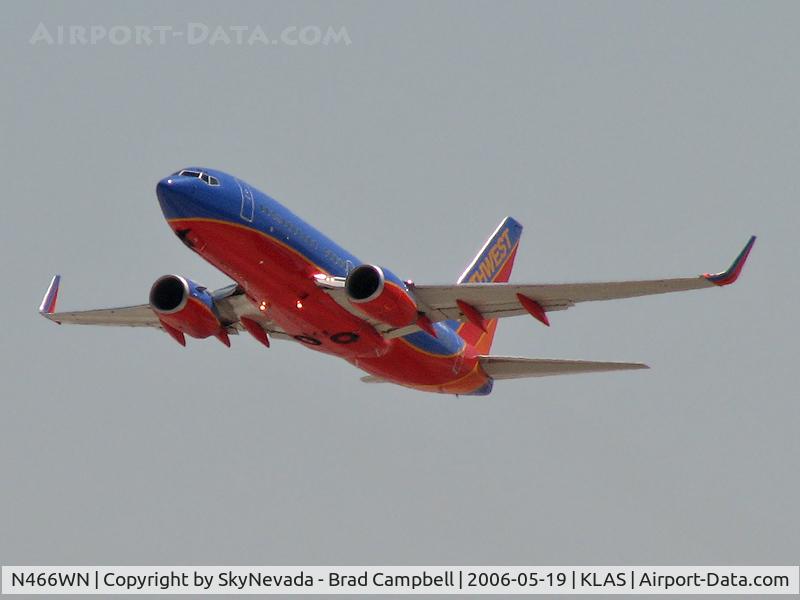 N466WN, 2004 Boeing 737-7H4 C/N 30677, Southwest Airlines / 2004 Boeing 737-7H4