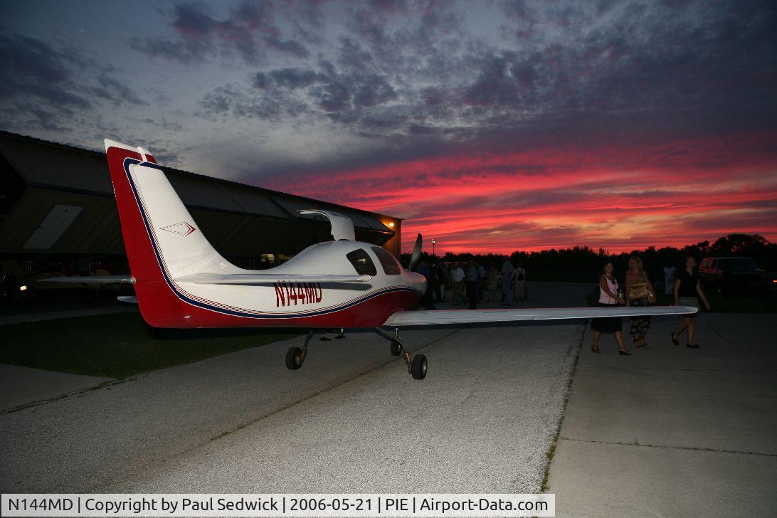 N144MD, Lancair IV C/N LIV-162, Sunset Celebration