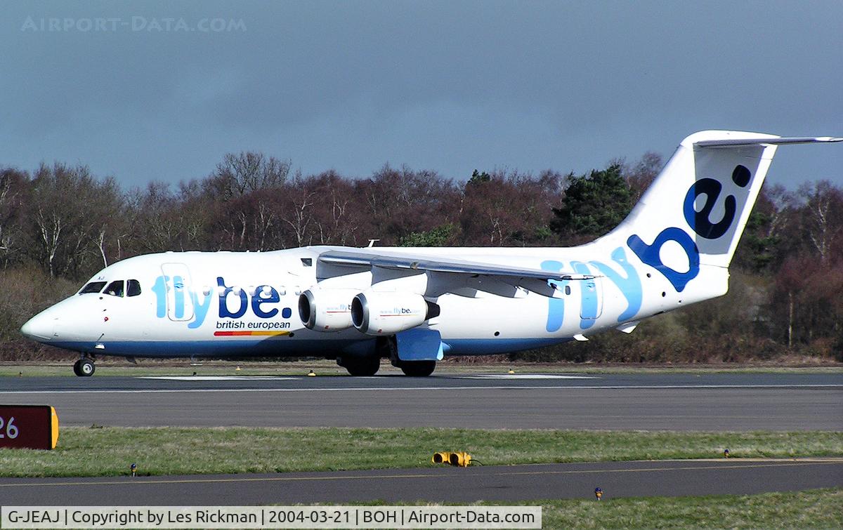 G-JEAJ, 1988 British Aerospace BAe.146-200 C/N E2099, BAe 146-200