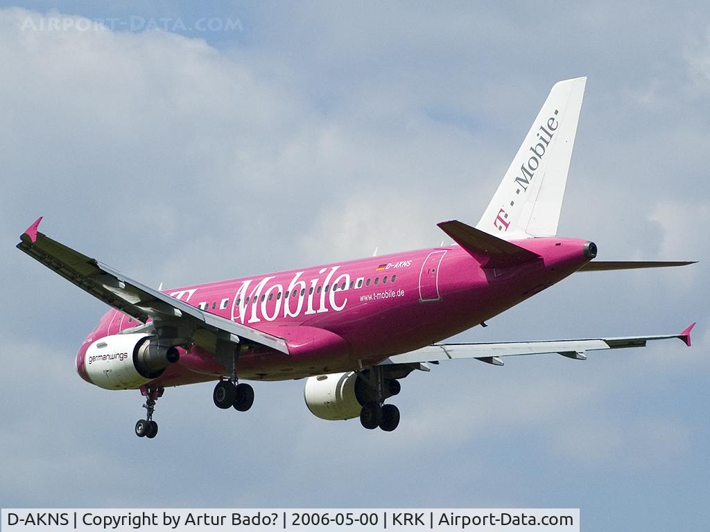 D-AKNS, 2000 Airbus A319-112 C/N 1277, Germanwings - 