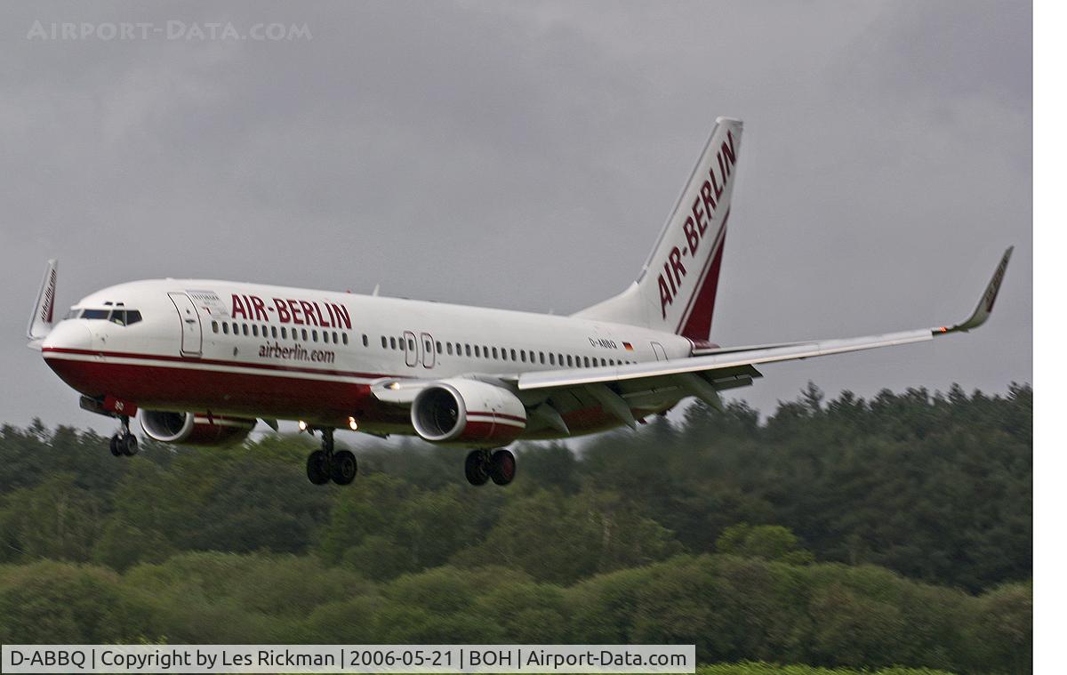 D-ABBQ, 1999 Boeing 737-86N C/N 28608, Boeing 737 86N