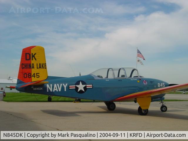N845DK, 1956 Beech D-45 Mentor C/N BG-179, Beech T-34B