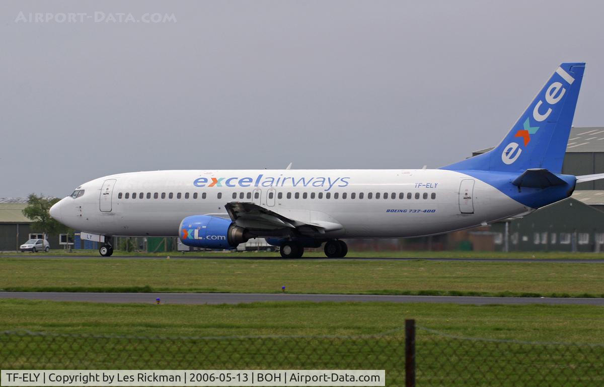 TF-ELY, 1992 Boeing 737-4Q8 C/N 25168, Boeing 737 4Q8