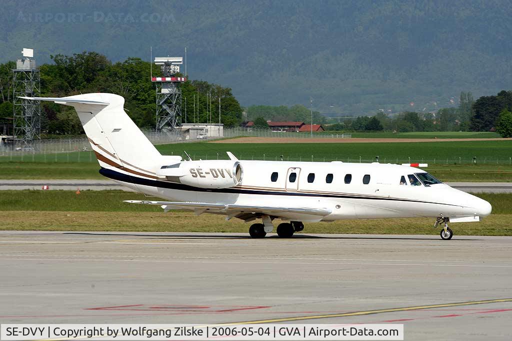 SE-DVY, 1993 Cessna 650 Citation VII C/N 650-7011, visitor