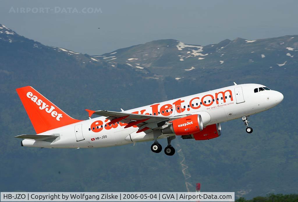 HB-JZO, 2005 Airbus A319-111 C/N 2398, based