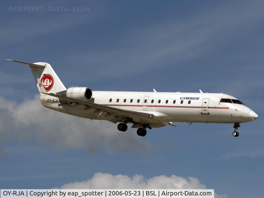 OY-RJA, 2000 Canadair CRJ-200LR (CL-600-2B19) C/N 7413, arriving from CPH as QI747