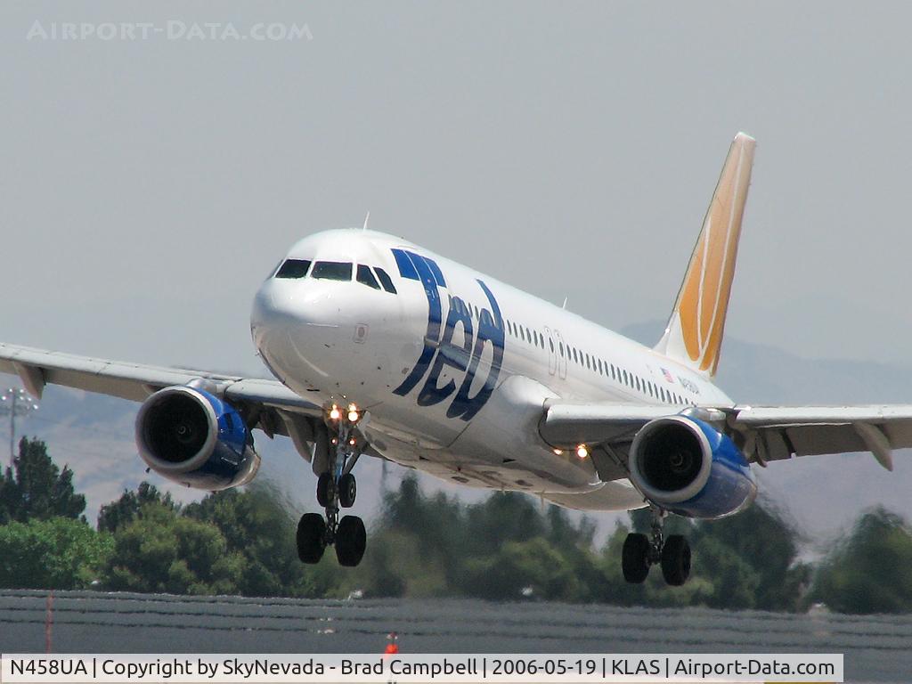 N458UA, 2000 Airbus A320-232 C/N 1163, Ted Airlines / 2000 Airbus Industrie A320-232