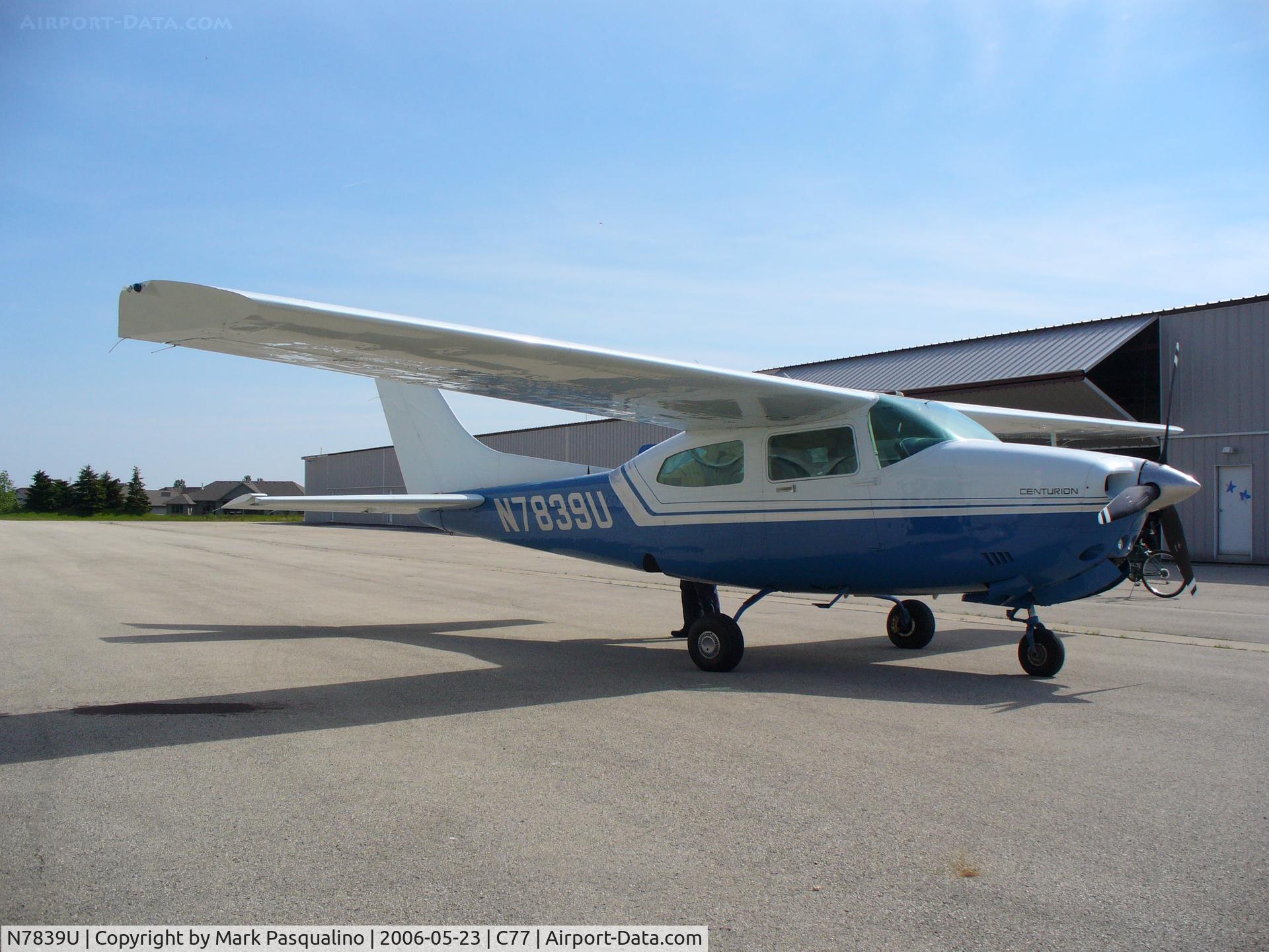 N7839U, 1986 Cessna 210R Centurion C/N 21064980, Cessna 210
