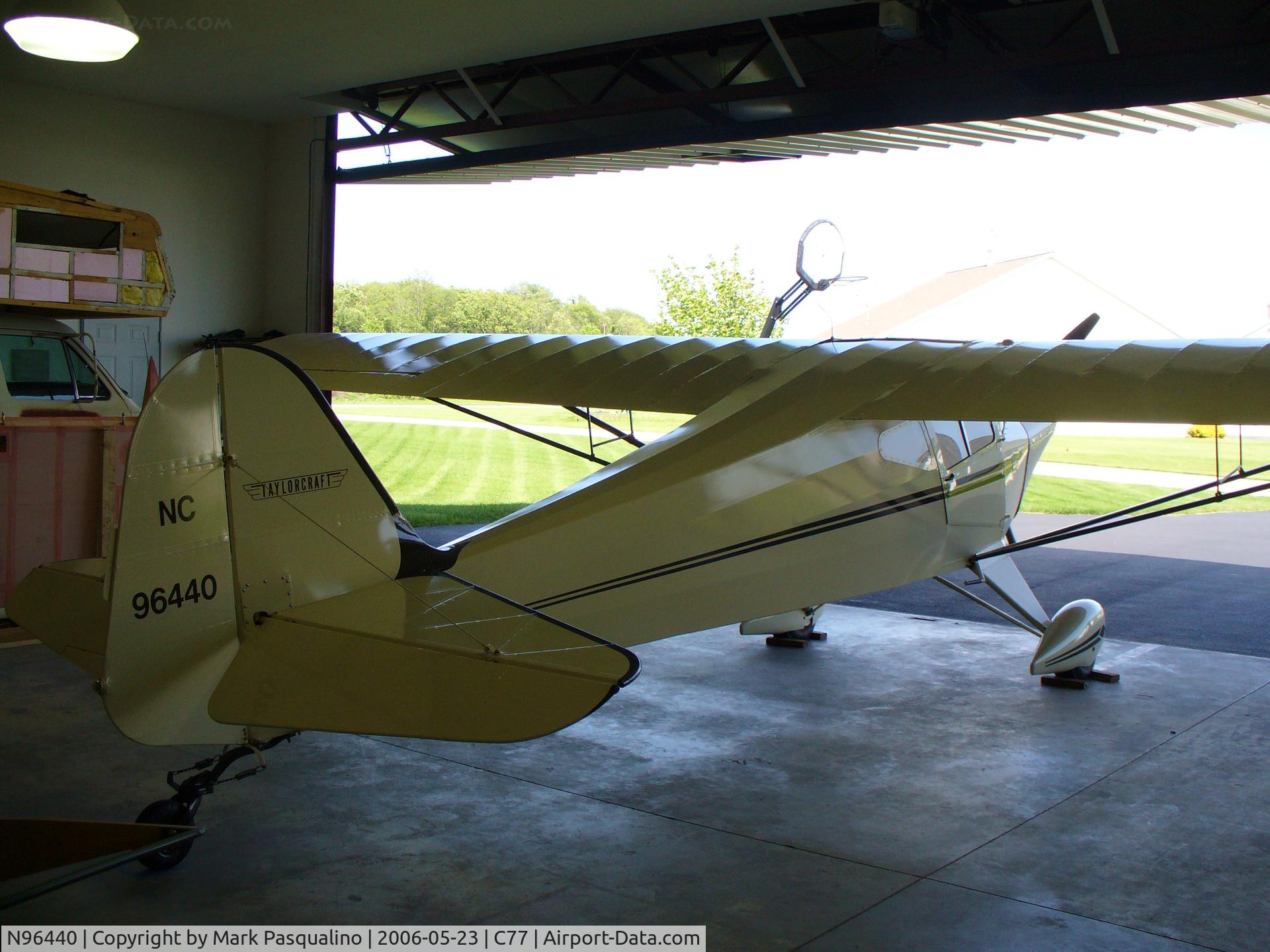 N96440, 1946 Taylorcraft BC12-D C/N 8740, BC-12D