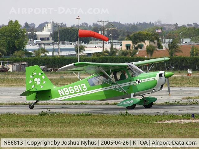 N86813, 1974 Bellanca 7ECA Citabria C/N 1016-74, A common sight around Torrance, Ca.