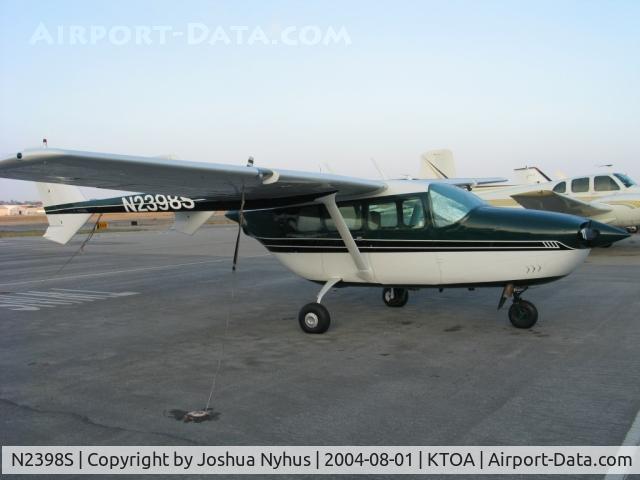 N2398S, 1967 Cessna T337B Turbo Super Skymaster C/N 337-0698, Use to be at KTOA all the time, but hasn't been seen in a few years.