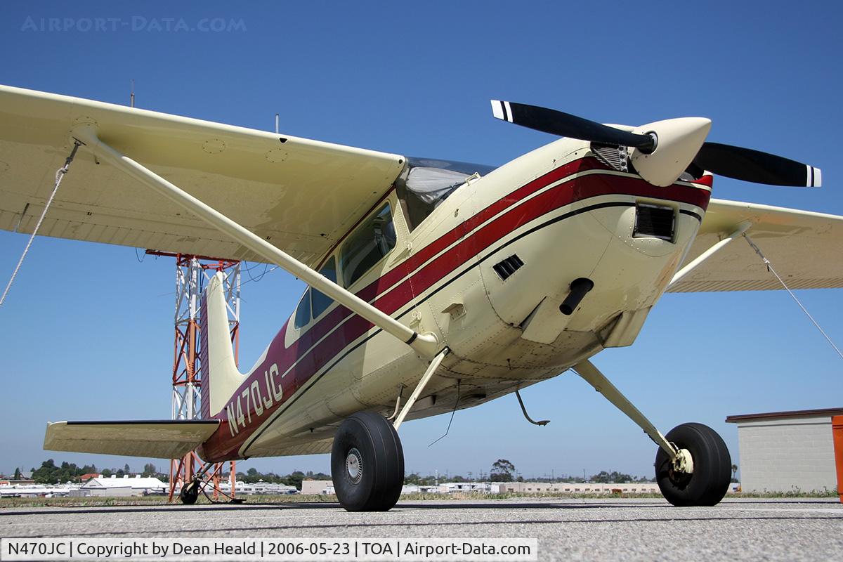 N470JC, 1972 Cessna 180H Skywagon C/N 18052265, 1972 Cessna 180H N470JC at Torrance Municipal Airport (KTOA) - Torrance, California.