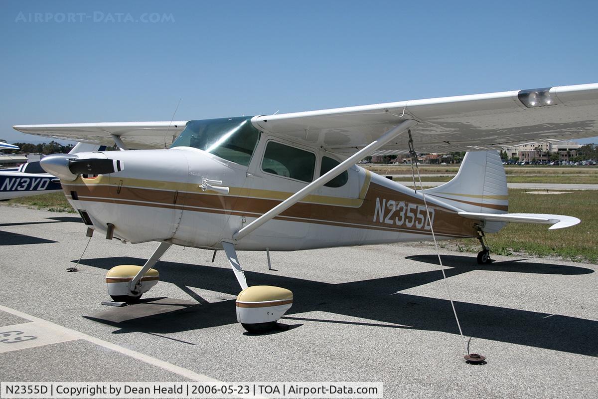 N2355D, 1952 Cessna 170B C/N 20507, 1952 Cessna 170B N2355D at Torrance Municipal Airport (KTOA) - Torrance, California.