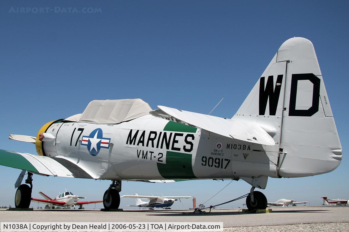 N1038A, 1944 North American SNJ-5 Texan C/N 90917 (121-41633), John Collver's 
