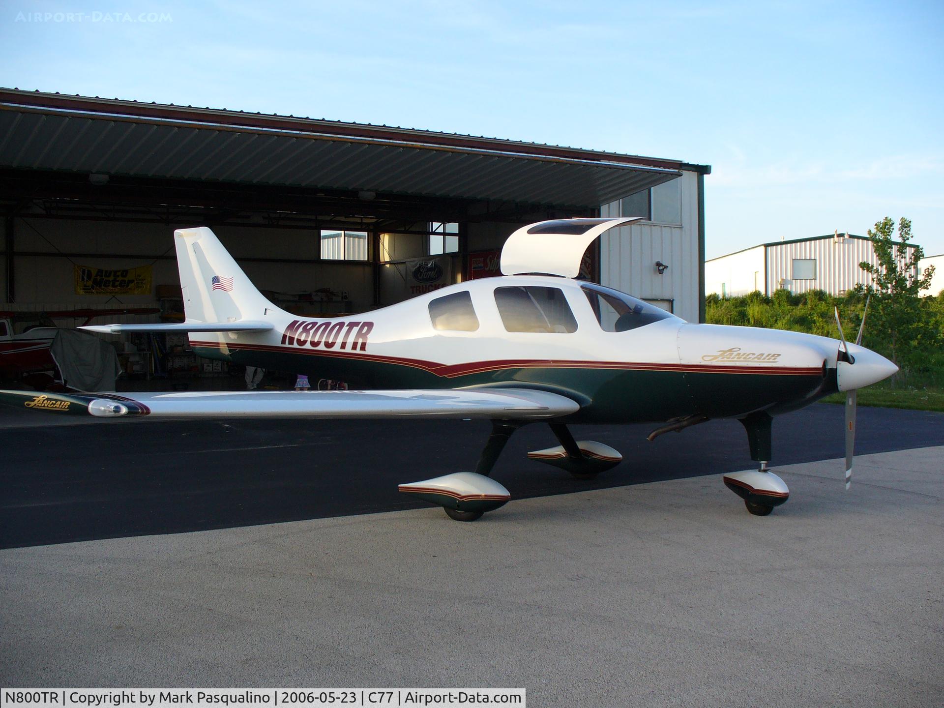 N800TR, 2000 Lancair ES C/N ES-085, Lancair ES