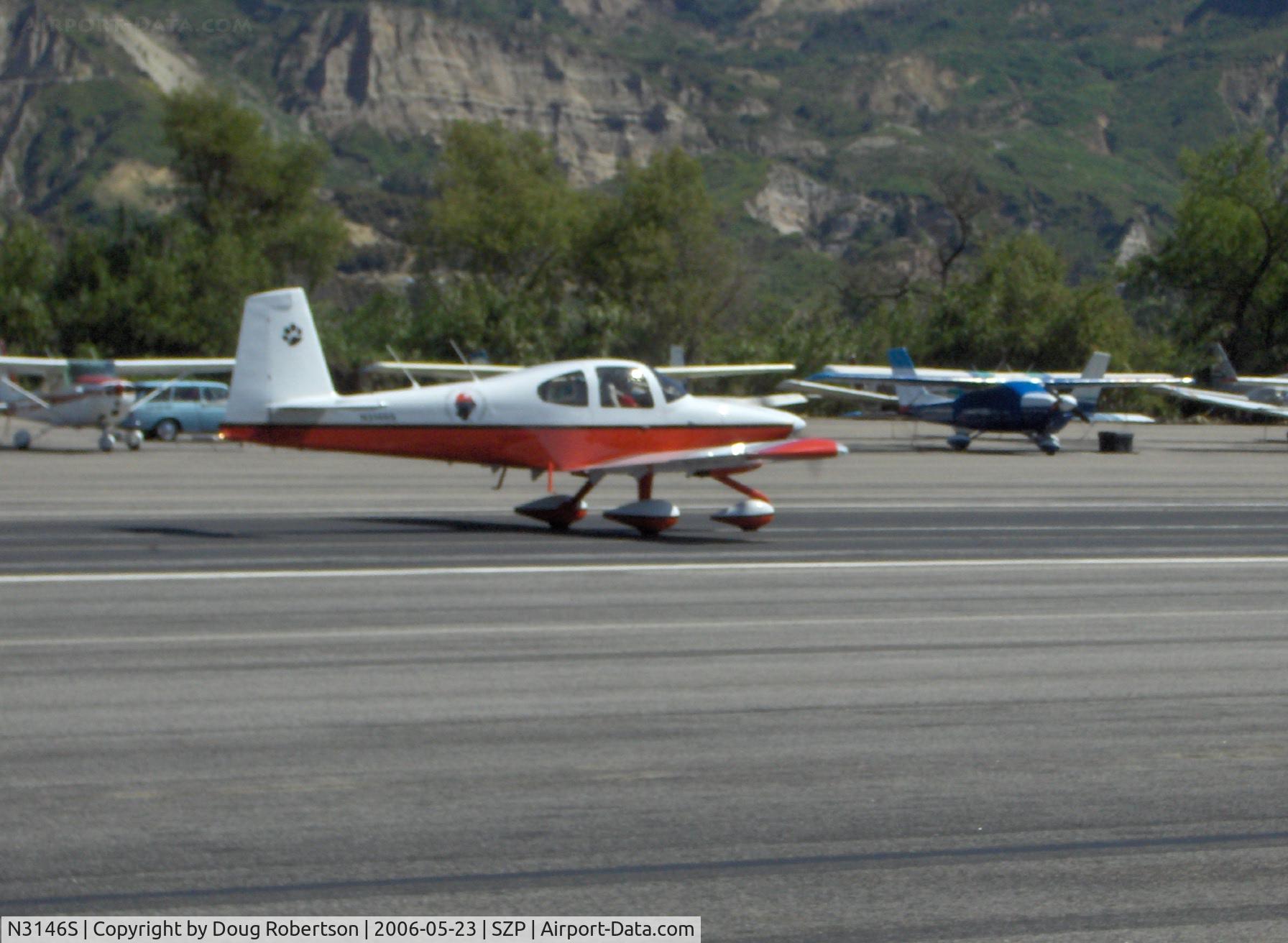 N3146S, 2005 Vans RV-10A C/N 40047, 2005 Nys VAN'S RV-10A, Lycoming IO-540, takeoff roll Runway 22