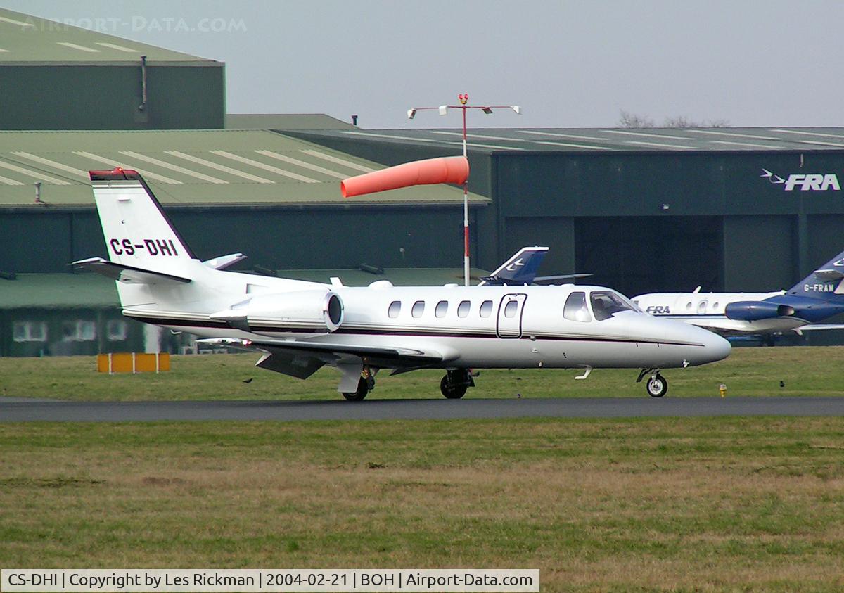 CS-DHI, 2003 Cessna 550 Citation Bravo C/N 550-1048, Cessna Citation 550 Bravo