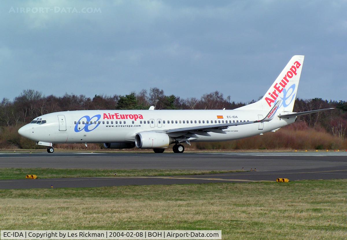 EC-IDA, 2002 Boeing 737-86Q C/N 32773, Boeing 737 86Q