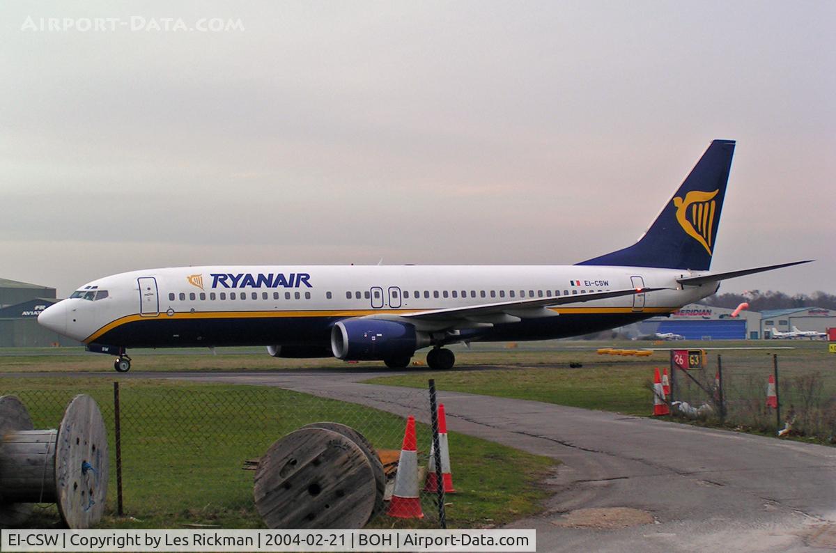 EI-CSW, 2002 Boeing 737-8AS C/N 29935, Boeing 737 8AS