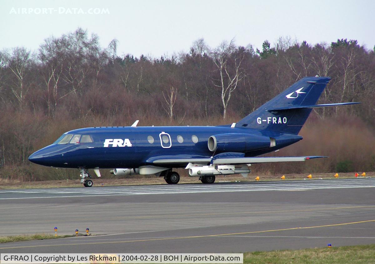 G-FRAO, 1969 Dassault Falcon (Mystere) 20DC C/N 214, Dassault Falcon 20DC