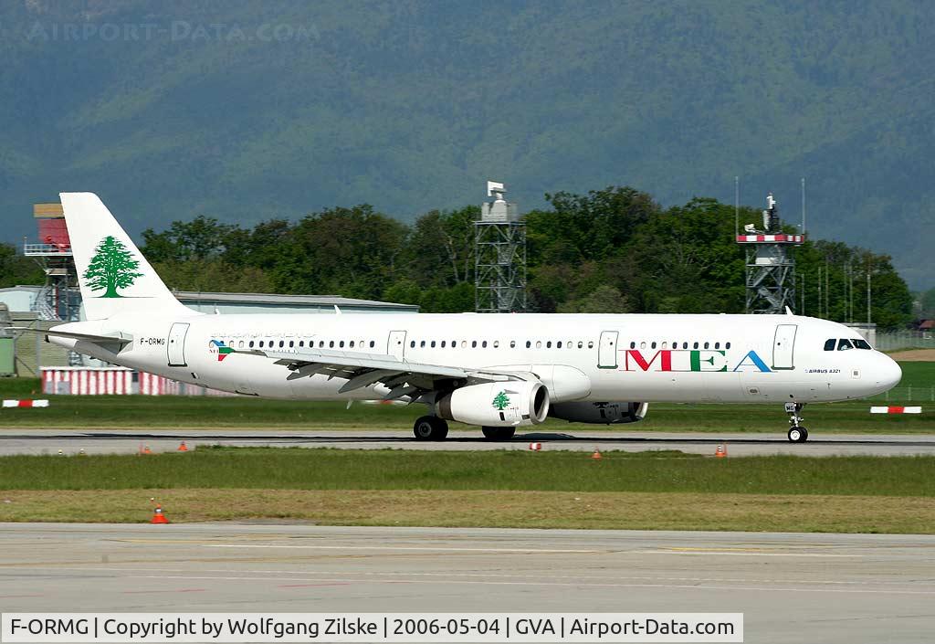 F-ORMG, 2003 Airbus A321-231 C/N 1956, visitor
