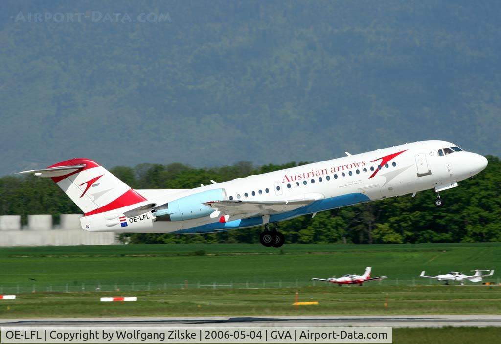 OE-LFL, 1995 Fokker 70 (F-28-0070) C/N 11573, visitor