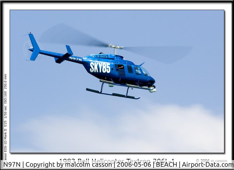 N97N, 1983 Bell 206L-1 LongRanger II C/N 45771, FT Lauderdale air and sea show 2006