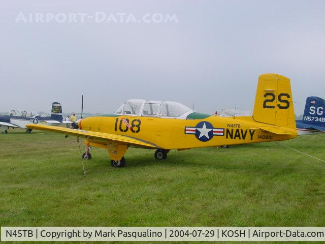 N45TB, 1956 Beech D-45 Mentor C/N BG-235, Beech T-34B