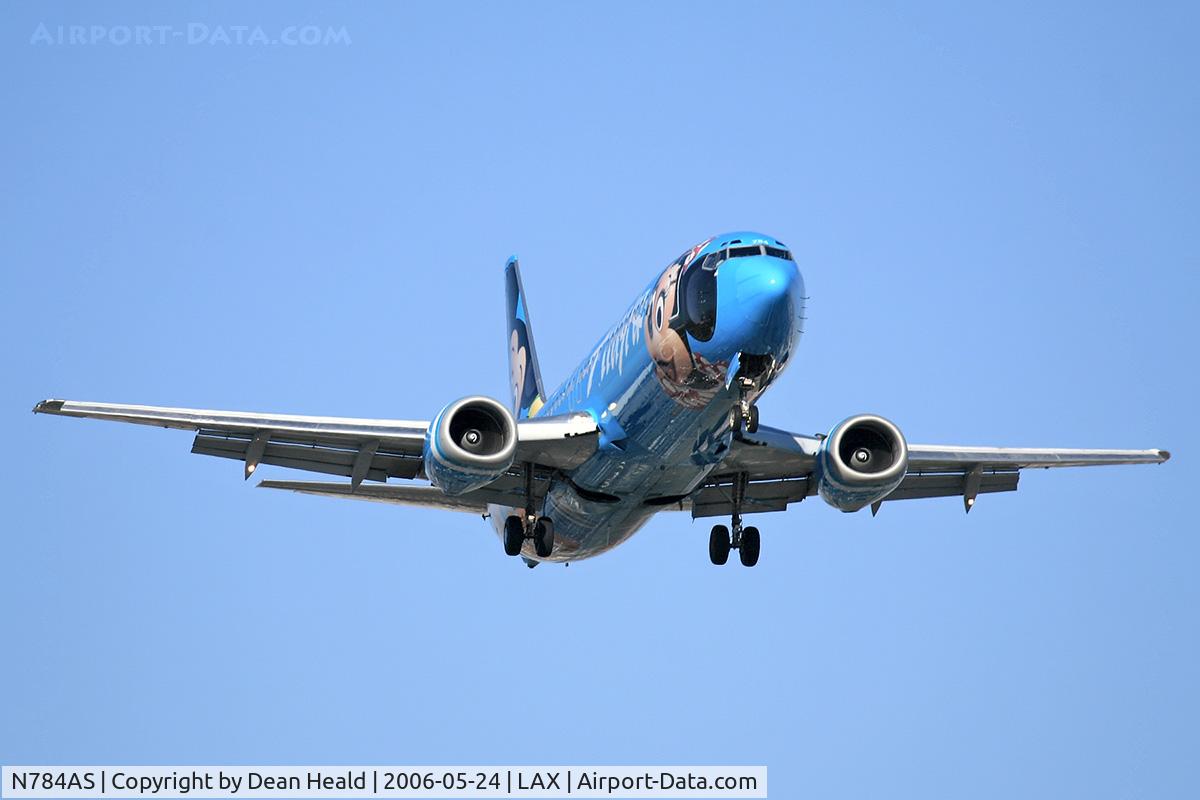 N784AS, 1996 Boeing 737-4Q8 C/N 28199, Alaska Airlines 